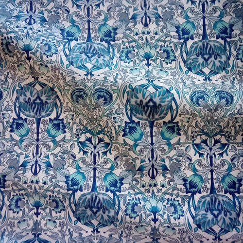 William Morris Mauve Lodden LAWN Cotton Fabric per 50cm Etsy UK