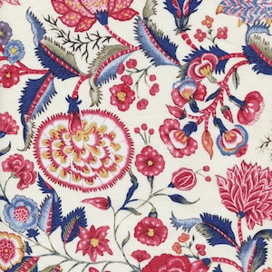 Dutch Heritage DHER5000 Chintz Quilting Cottons 5 colours, 110cm wide, per 0.5m
