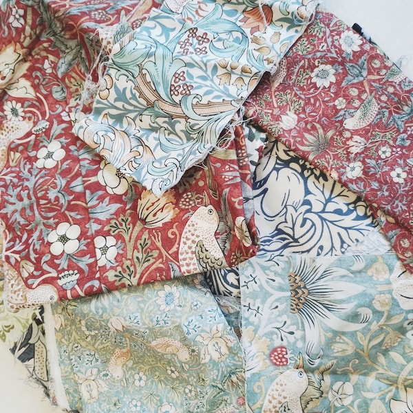 William Morris Fabric Scrap Bags 90g