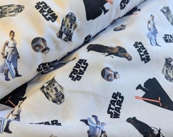 Licensed Star Wars Cotton Fabric 1.5m Wide for Dress and Quilting