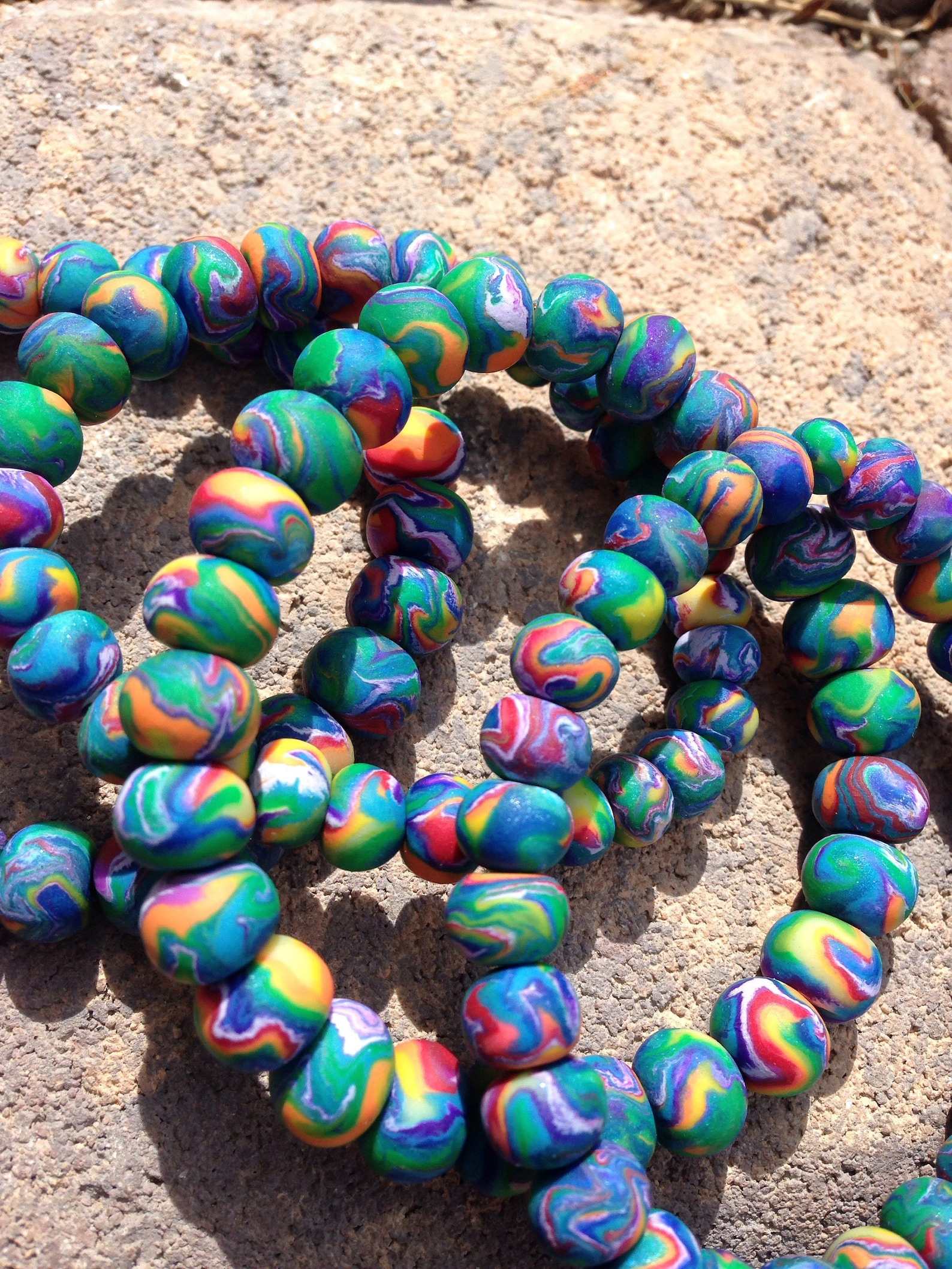 Tie Dye Bracelet Aqua main image 0
