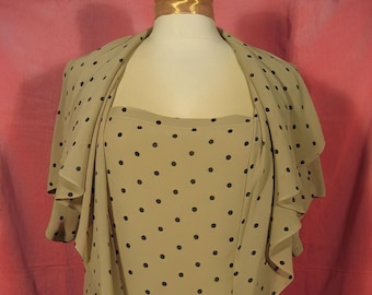 Max Mara Polka Dot Blouse