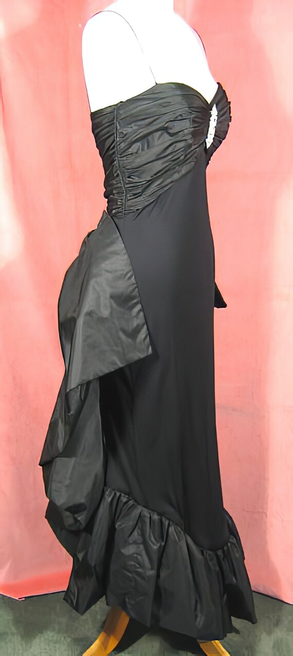 1970s Jill Richards Evening Gown Dress - image 4