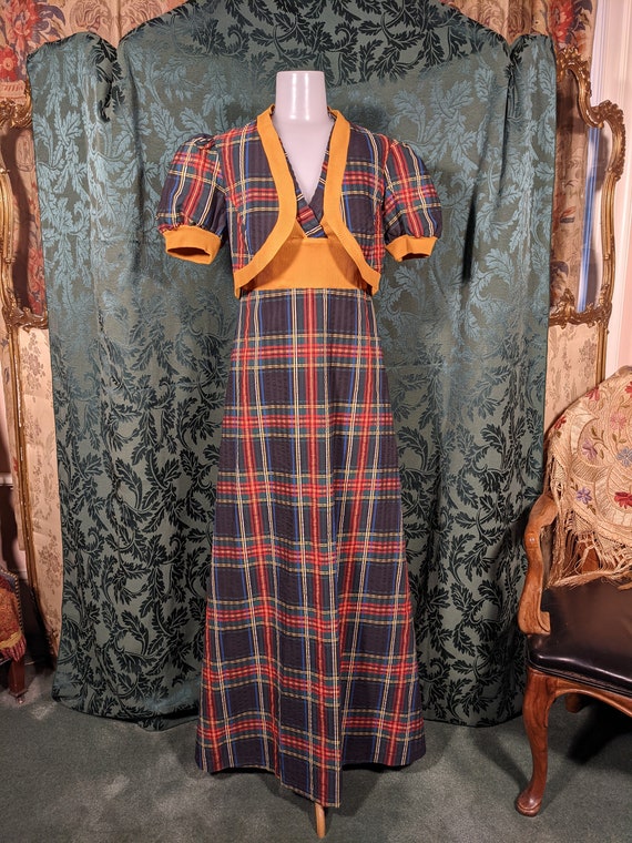 1970s Young Edwardian Maxi Dress Arpeja