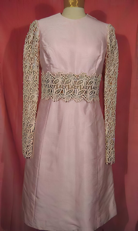 1960s Jack Bryan Pink Dress