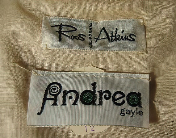 60s Andrea Gayle Embroidered Coat - image 6