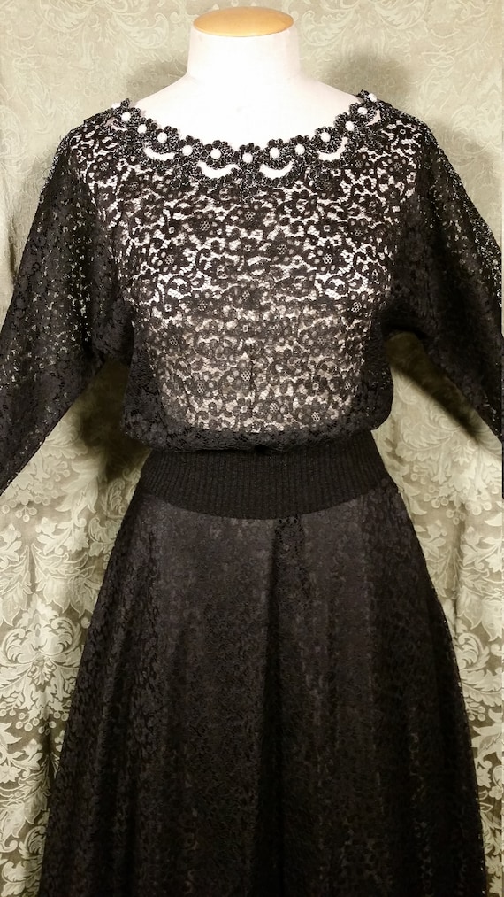 1950s Rockabilly Cocktail Dress by Tobi of California View 2