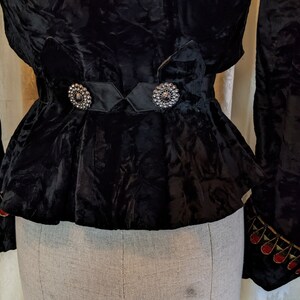 Edwardian Velvet Jacket Victorian - Etsy