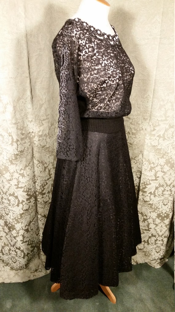 1950s Rockabilly Cocktail Dress by Tobi of California View 4