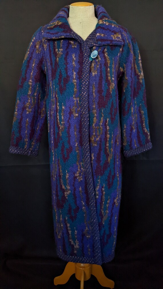 80s Missoni Sweater Coat I. Magnin