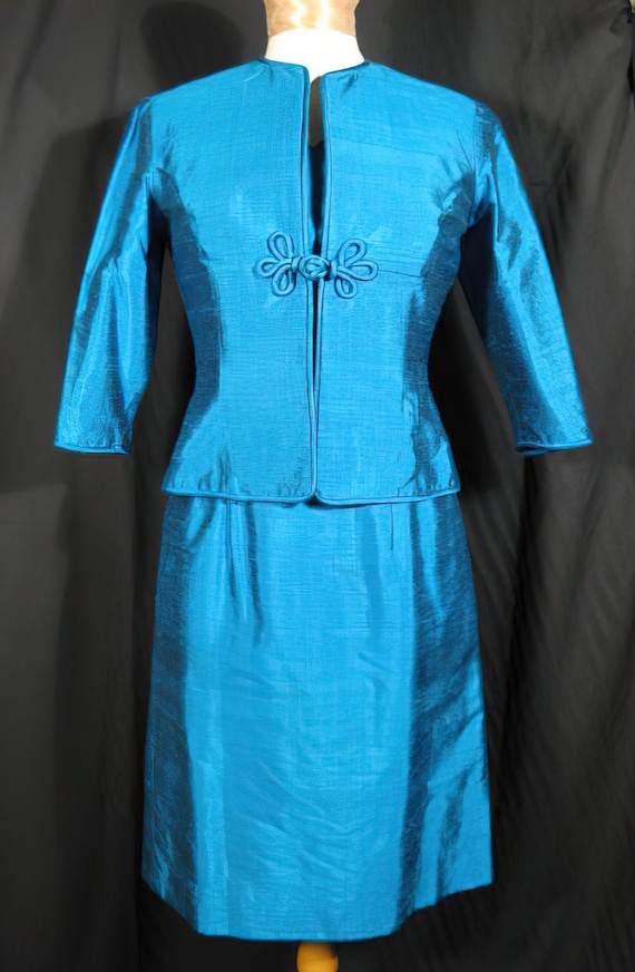 60s Thai Silk Dress and Jacket