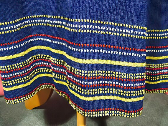 70s Goldworm Dress Knit Two Piece - image 3