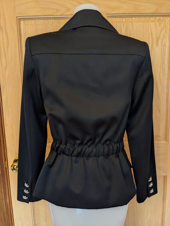 1990s Christian Lacroix Evening Jacket Rhinestone… - image 4