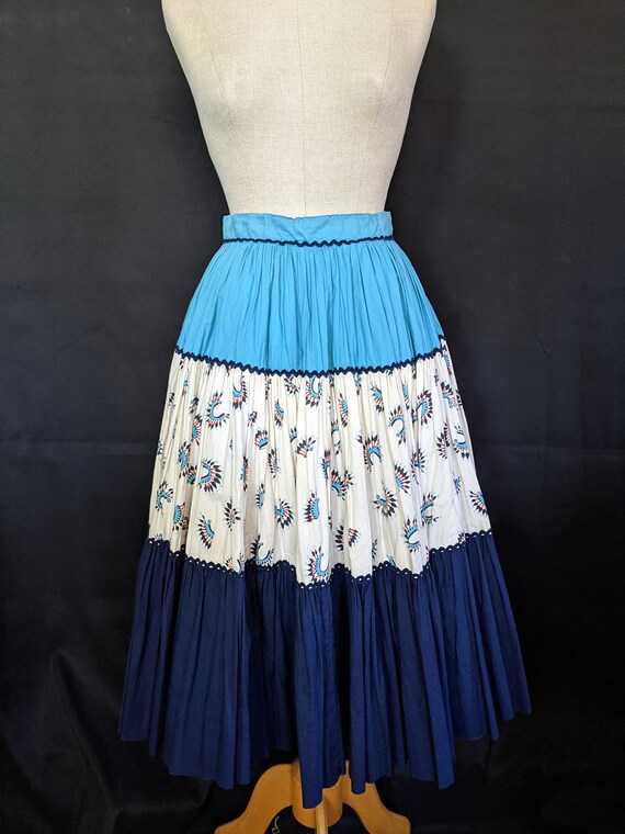1950s Fiesta Patio Skirt Rockabilly VLV Gem
