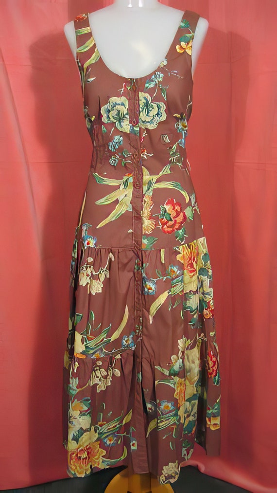 1970's Foxy Lady Sun Dress