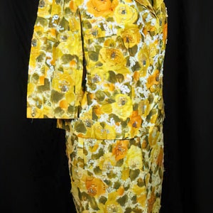 60s Print Cocktail Dress and Jacket / MAD MEN image 3