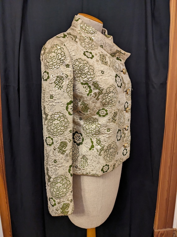 1960s Ikat Brocade Mollie Parnis Set main image 1
