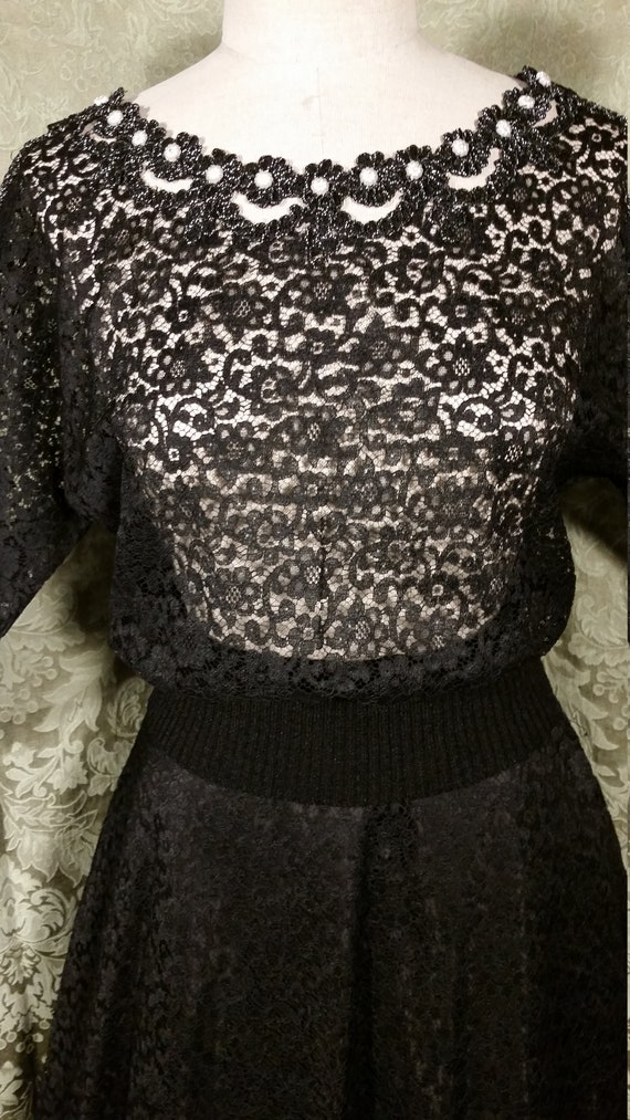 1950s Rockabilly Cocktail Dress by Tobi of California View 3