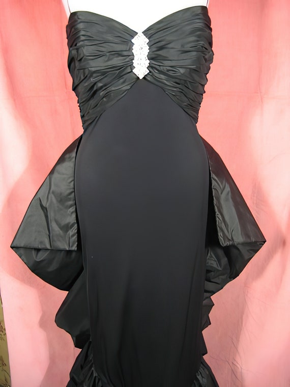 1970s Jill Richards Evening Gown Dress - image 2