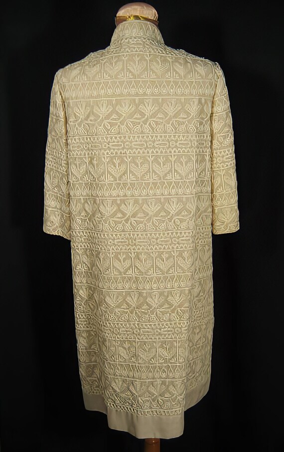 60s Andrea Gayle Embroidered Coat - image 4