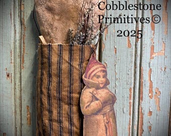 Primitive peg hanger