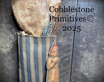 Primitive peg hanger
