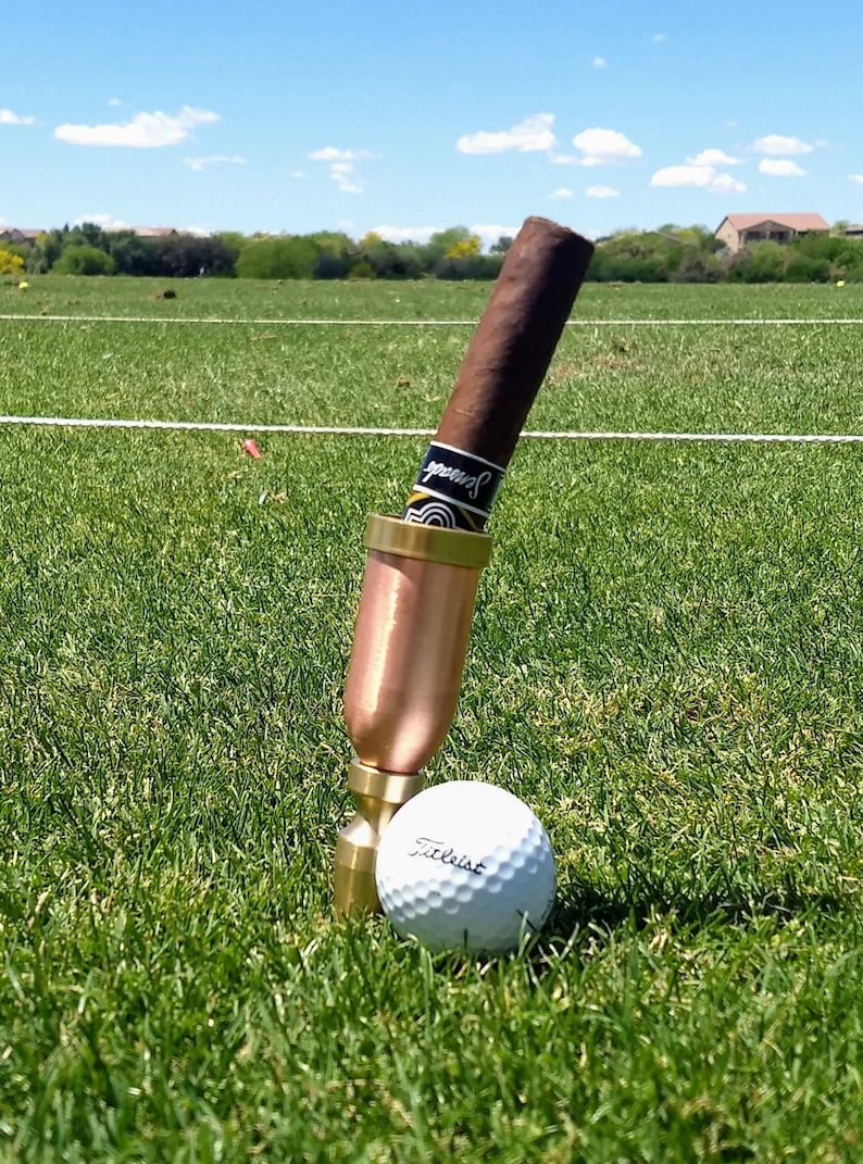 Golf Course Cigar Holder. These Are Great Golf Gifts for Men. Etsy