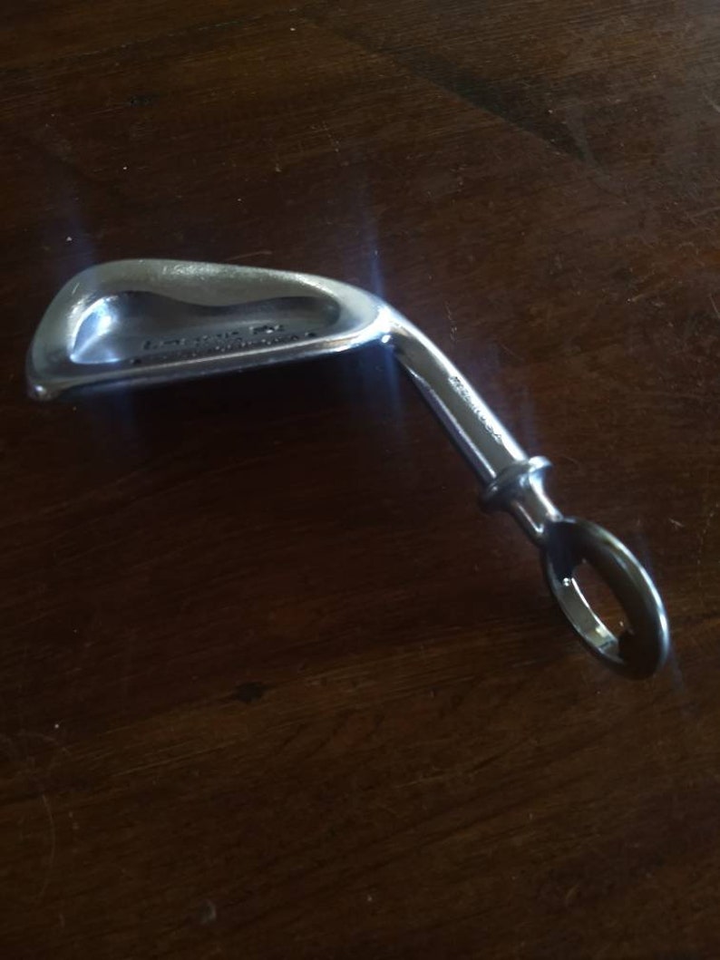 Golf Club Bottle Opener. Made From Upcycled Iron Golf Clubs Etsy