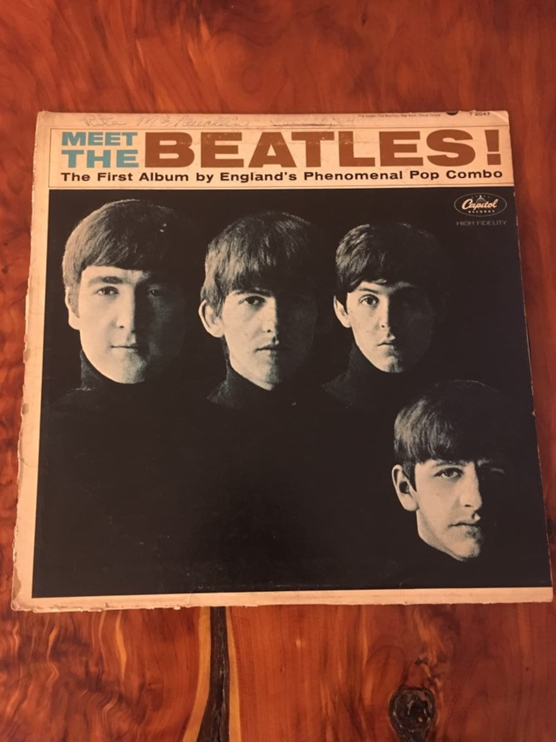 Meet the Beatles 1964 Orginal Album Etsy