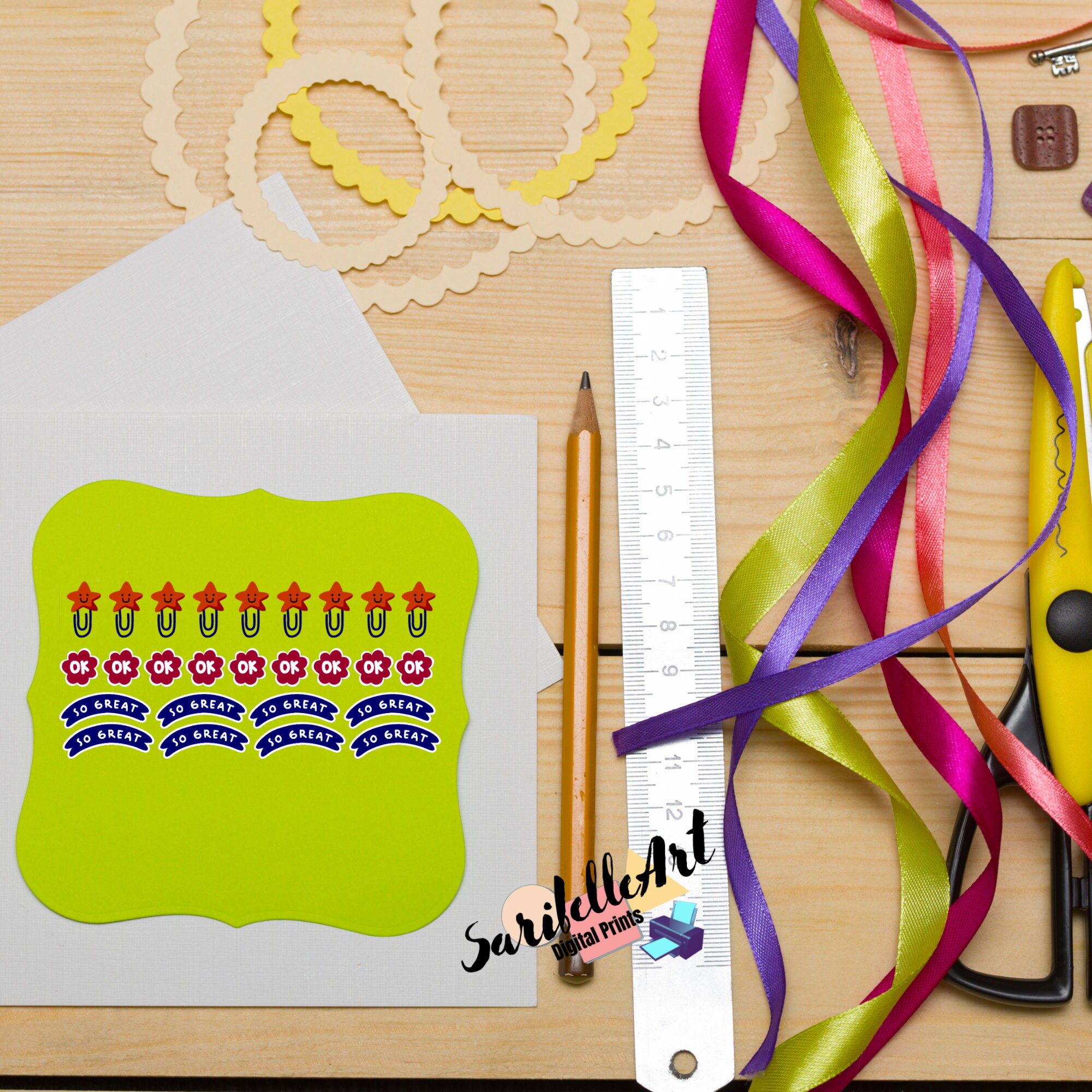 Daily Planner Printable Stickers Printable Sticker Sheet - Etsy