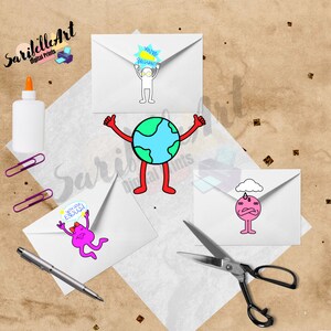Emoji Printable Stickers, Printable Sticker Sheet, Print and Cut ...