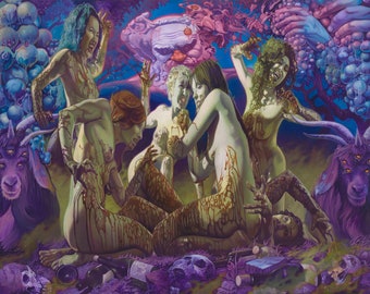 The Bacchae, signed and numbered 16x20" limited edition fine art prints