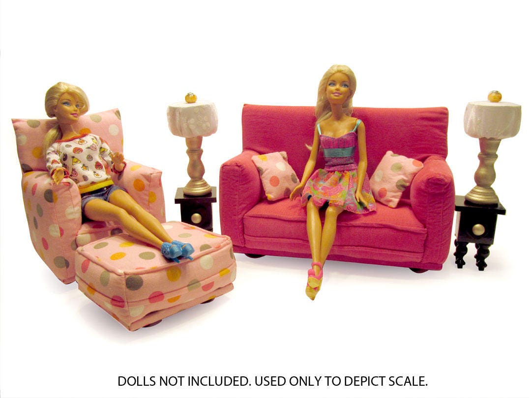 Barbie doll living room set Outlet