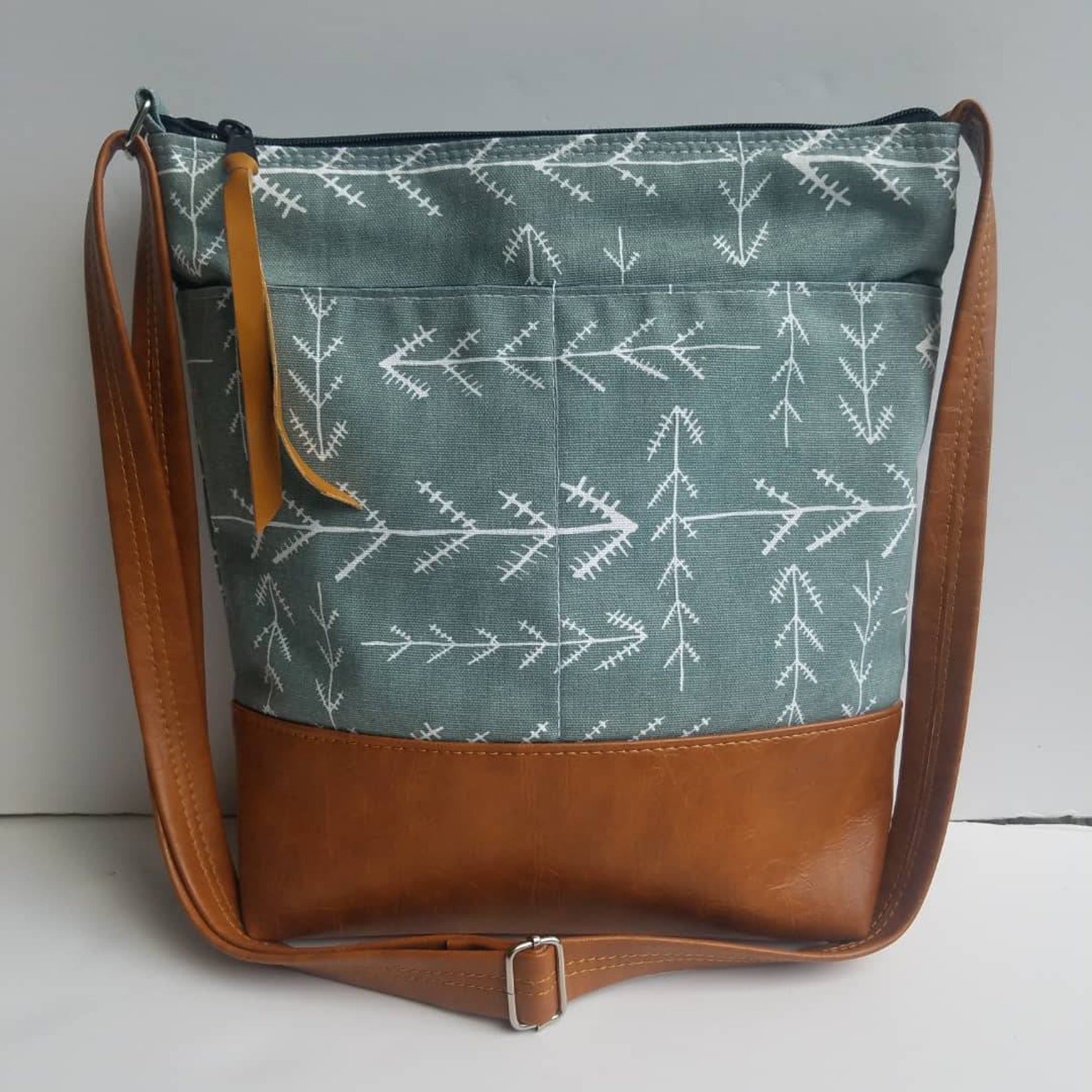 Botanica Plaid No. 1 Vegan Crossbody Purse