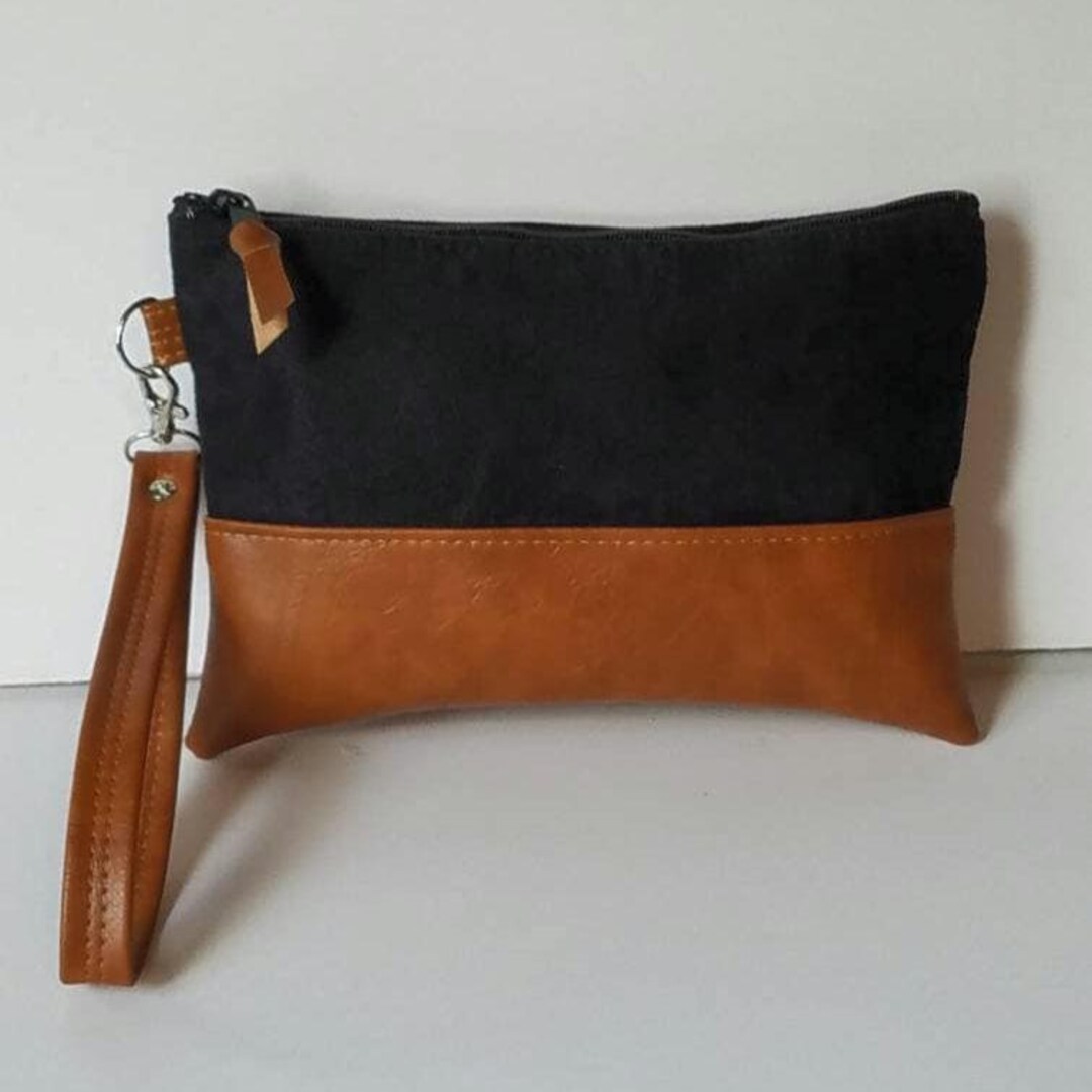 Geo Jazz Vegan Clutch Bag/Purse