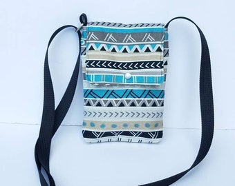 Bolso bandolera vegano pequeño para teléfono móvil