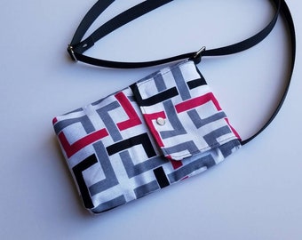 Bolso bandolera para móvil, pequeño bolso bandolera, bolso de festival