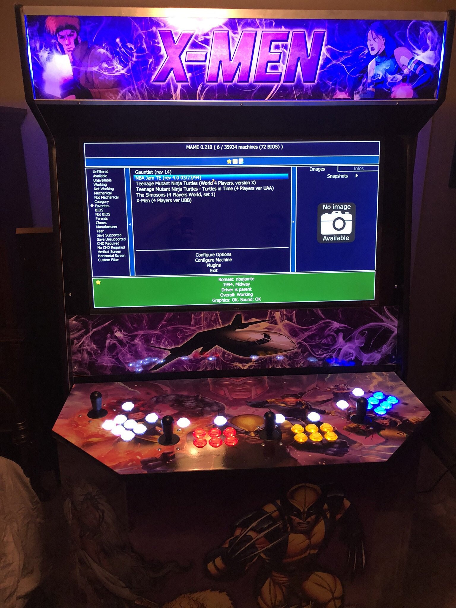 FULL SIZED ARCADE Marquee Your custom design Free Shipping Etsy