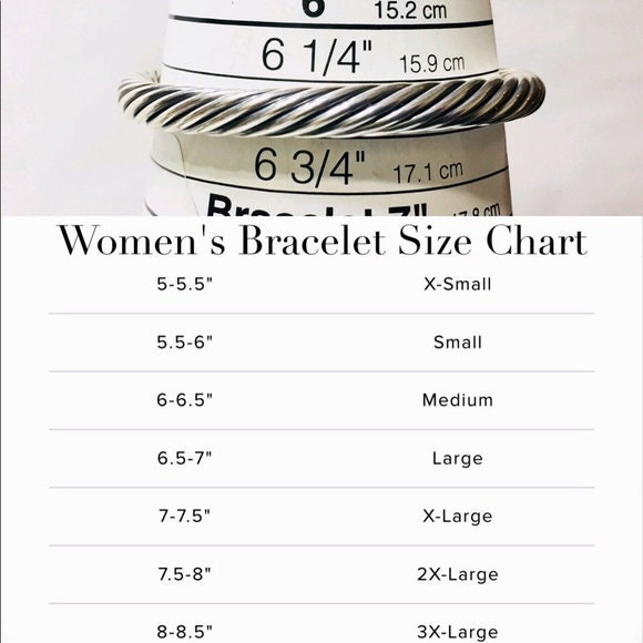 David Size Chart