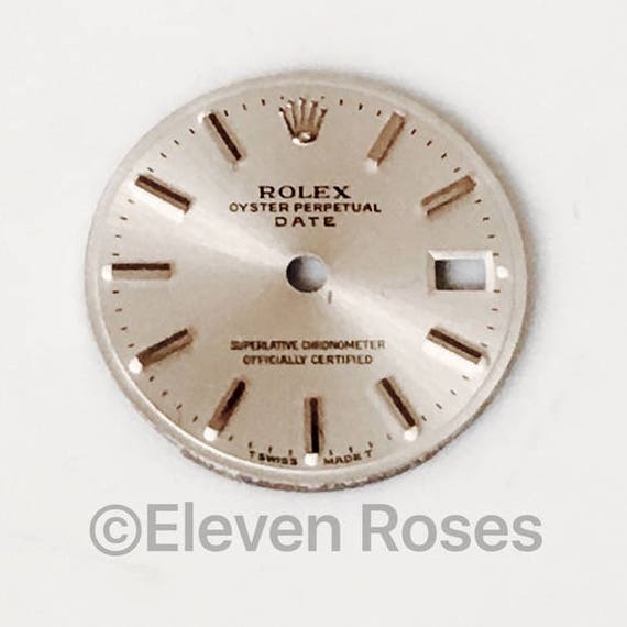 rolex dial face replacement