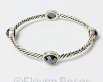 Yurman Station Cable Bangle Bracelet