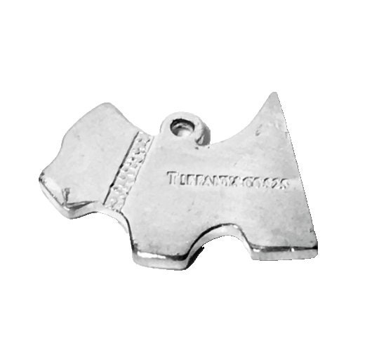 Tiffany & Co. Dog Charm Pendant - Etsy Canada Tiffany & Co. Dog Charm Pendant - Etsy Canada