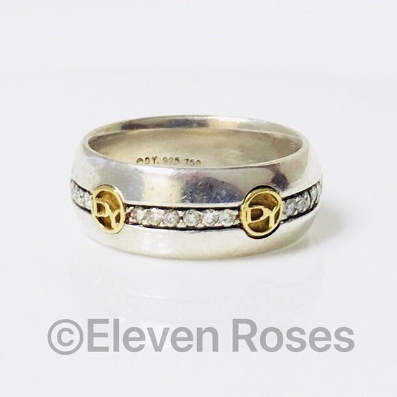 David yurman deals 925 750 ring