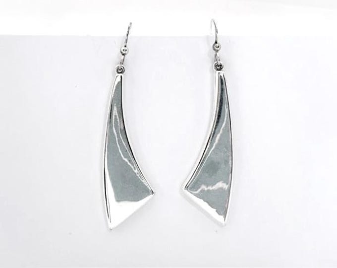 Simon Sebbag Dangle Drop Earrings 925 Sterling Silver