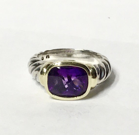 David yurman on sale amethyst ring
