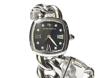 Yurman Albion Swiss Quartz Watch With Diamonds
