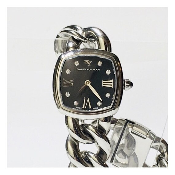 Yurman Albion Swiss Quartz Watch With Diamonds Free US Shipping Etsy