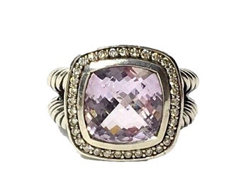Yurman Lavender Amethyst Diamond Albion Ring
