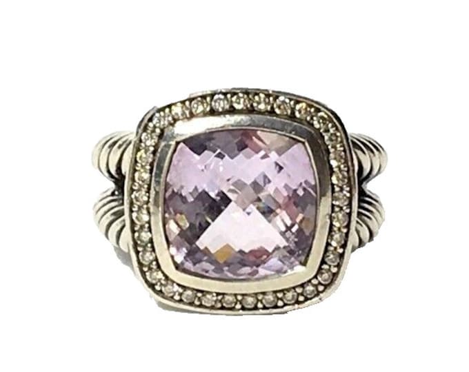 Yurman Lavender Amethyst Diamond Albion Ring