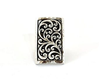 Lois Hill Sterling Silver Statement Ring